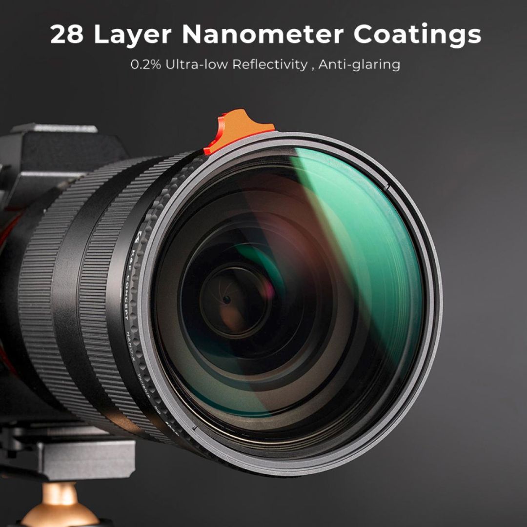 K&F Concept 49mm Variable ND Filter ND3-ND1000 (1.5-10 Stops) Ultra-thin HD Nano-X Series KF01.2004 - 4
